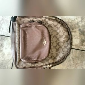 Authentic coach backpack